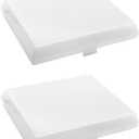 AP5609551 Bathroom Fan Light Cover Fits For Broan Nutone Bathroom Vent Fan Light Lens cover, Replaces For Kenmore S97011813 Exhaust Fan Light Cover, Fits Any Model 8'' x 7'' Light Cover - 2 pack
