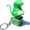 MQN Lizard Button Keychain Fun keychains Portable Stress Relievers Adults Keyboard Clicker