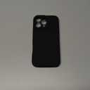 LOVE 3000 Designed for iPhone 16 Pro Max Case, Premium Silicone with [Soft Anti-Scratch Microfiber Lining] Shockproof Protective Phone Case for Men Women Girls 6.9", Black