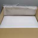 Hoolerry 5 Pcs Wire Shelf Covers Foamed PVC Wire Rack Covers for Removable Closet (Not Wood) Pantry Shelves for Cabinet Bathroom Kitchen Shelving Decoration(White,30x16inch)