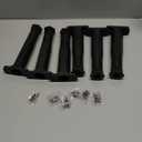 6PCS Adjustable Bed Frame Support Legs ( (8.3"-14.5" ), Frame Center Slats Heavy Support Leg, Extra Durable Furniture Suport Feet, for Frame/Sofa/Dresser/Chair/Table, Legs Furniture Replacement Parts