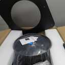 Hon&Guan Solar Attic Fan with Thermostat, 40 Watt Solar Roof Vent Fan, 12", 2000 CFM, Cools up to 2500 Sq.Ft, 2 Modes