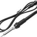 1PC Soldering Station Iron Handle Replacement Compatible for HAKKO 936 w 1321 Heater Core, 50 Watt 24V DC, 5 Pin Soldering BNC Connector (Include Heating Element)
