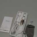 Trimma Nose Hair Trimmer for Women: 3 in1 Rechargeable Womens Facial Hair Remover and Electric Eyebrow Trimmer - Face Lips Eyebrow Nose Ear Body Painless Face Shaver with Built-in LED Light