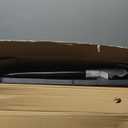 Table-Mate TV Tray Table | Portable Desk Folding Dinner Tray, Couch Table Trays for Eating Snack Food, Portable Laptop Desk, Bed Trays for Eating | Adjustable TV Trays with 3 Angles and Cup Holder (15"D x 21"W x 29"H, Black)