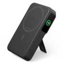 Anker MagGo Power Bank, Qi2 Certified 15W Ultra Fast MagSafe Compatible Mobile Charger, 10,000mAh Battery with Smart Display & Foldable Stand, for iPhone 17/16/15/14, Includes USB-C Cable