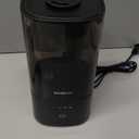 Humidifiers for Bedroom, 2.0L Cool Mist Humidifier for Home Plant and Baby Nursery, Quiet Ultrasonic Humidifier with 360 Nozzle, Auto Shut-Off, Filterless, Black