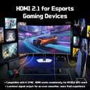 Hikers 27 Inch Curved Gaming Monitor 280Hz 240Hz 1ms 2K Gaming Monitor