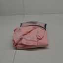 MOOWOO Chic Ruffle Lace Polyester Duvet Cover Set -Girl Pink Bedding-3 Piece Queen Duvet Cover with Zipper Closure -Ultra Soft and Light Weight (Pink, Queen)