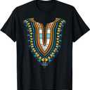 Dashiki Print Traditional African Costume Pride Kids Boys T-Shirt M Kids