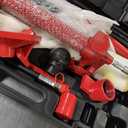 12T Porta Power Hydraulic Jack Kit, Hydraulic Multifunctional Jack with 4.6 ft/1.4 m Oil Hose, Auto Body Frame Repair Kit, Storage Case, 26455 LBS Capacity, for Car Repair, Truck, Garage