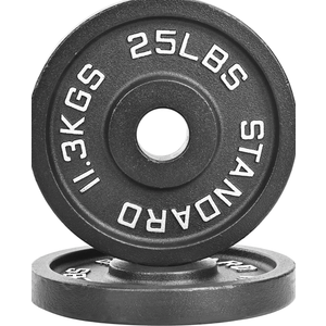 CAP Barbell 2-Inch Olympic Weight Plate, 25 lb-pair
