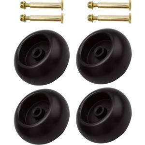 4 Pack Mower Deck Wheels for Most 42" 46'' 48'' 50" 52'' and 54" Decks, replces for Husqvarna 532174873 589527301 Cub Cadet 753-04856A MTD 133957 174873 734-03058