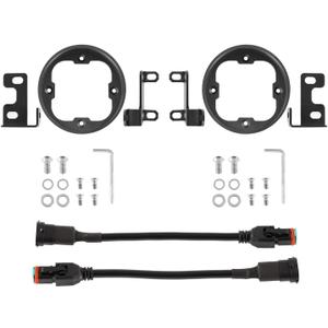 Auxbeam XP-Ultra Series 3 Inch Fog Light Brackets Kit for Toyota 2012~2022 Tacoma, 2010~2022 4Runner, 2014~2022 Tundra (Bracket Only - Lights Not Included)