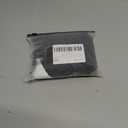 Women's Y2k Mesh Sheer Crop T Shirt Bell Long Sleeve Tie Front Goth Party Tops (Black, M)