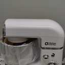 Kitchen in the box Stand Mixer,3.2Qt Mini Electric Food Mixer,6 Speeds Portable Lightweight Kitchen Mixer for Daily Use with Egg Whisk,Dough Hook,Flat Beater (White)