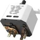 3398095 Dryer Start Switch Replace for WP3398095 AP2947429 PS11741493, Compatible with Whirlpool, Kenmore, Admiral, Crosley, Estate, Inglis, Maytag Dryer Push to Start Switch