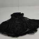 Toddler Baby Girls Black Dress Kids Black Party Costume 4-5Years (001)