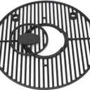 19.5" Cast Iron Grill Grate Round for Akorn Kamado, Pit Boss K24, Louisiana Grills K24, Char-Griller 16620