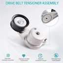 119551EA0A 119551EA0B Belt Tensioner Compatible for Infiniti EX35 EX37 FX35 FX37 G35 G37 M35 M37 Q40 Q50 Q60 Q70 Q70L QX50 QX70, Compatible for Nissan 350Z 370Z GT-R