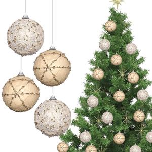 RoseCraft 3.14"/80MM Christmas Ball Ornaments, 12PCS Shatterproof Christmas Tree Hanging Decorations, for Rustic Farmhouse Home Party Indoor Thanksgiving Xmas Vase Bowls Filler Centerpiece Decor.