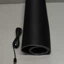 KTRIO RGB Large Gaming Mouse Pad Desk Mat, Superior Micro-Weave Cloth, Non-Slip Rubber Base, Stitched Edges, Water-Resistant, for Gamer, Office & Home, 35.4 x 15.7 in