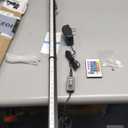 LED Aquarium Lights for Fish Tank,Submersible Fish Tank Light with Air Bubbler Hole Bubble Wall RGB Color Changing Brightness Adjustable Waterproof Remote Control Bubble Tube Light,8W 35inch