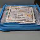 lasoftan Construction Toddler Bedding Set for Boys, 4 Piece Bed-in-a-Bag Toddler Comforter Sets, Excavator, Cars Printed, Super Soft and Comfortable Microfiber Todeeler Bed Set