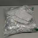 4 Pcs Clear Zippered Organizers 12''x12''x12'' Moving Bags with Reinforced Handles Heavy Duty Storage Cube Tote Storage Blanket Bags Bins for Clothes Moving Supplies Linens Shoes Closet Organizer