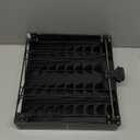 Cocktail Capsule Storage Drawer Organizer - Compatible with Bartesian Cocktail Maker - BEV Black Decker Cocktail Maker - Holds Up to 36 Capsules - Home Bar Accessories for Cocktail Maker, Black