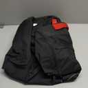 RAINSMORE Padded Car Seat Travel Bag for Airplane Heavy Duty Car Seat Backpack for Air Travel Baby Carseat Cover Bags for Airport Large Car Seats Carrier Fits Car Seats & Booster Seats, Black