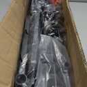 HOMIDEC Clothes Drying Rack, Oversized 4-Tier(67.7" High) Foldable Stainless Steel Drying Rack Clothing, Movable Drying Rack with 4 castors, 24 Drying Poles and 14 Hooks for Bed Linen, Clothing, Grey (Gray)