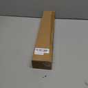 Curtain Rods for Windows 32-60 Inch, 1 Inch Adjustable White Curtain Rod Set with Brackets, Easy Install