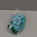 JW Pet HOL-ee Roller, Dog Toy Puzzle Ball, Natural Rubber, Medium (4.5 Inch Diameter), Blue