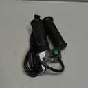 Alomejor 36V 48V Twist Throttle Grips with LCD Electric Quantity Display EBike Speed Switch Governing Throttle Grips