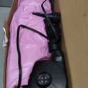 Inflatable Pregnancy Pillow with Hole - Pregnancy Blow Up Mattress, Maternity Pillow Inflatable for Prone Sleeping Includes Electric Pump, Relieves Back/Hip Pain, Pink