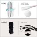 2 x Satin Heatless Curling Set - Hair Rollers for Curls Heatless Hair Curlers & Hot Rollers Hair Curlers to Sleep in Curling Rod Headband Curler (Dream Nebula)