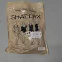 SHAPERX Women's Shapewear Bodysuit Tummy Control Seamless Zip-Up Body Shaper Waist Defining Silhouette,SZ5862-Black-4XL