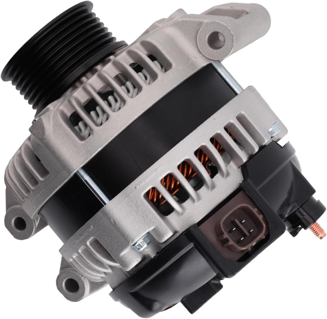 Alternator Compatible with 2006-2011 Acura CSX Ciciv 2007-2011 CR-V 2004-2008 TSX 2003-2007 Accord 2003-2011 Element 2.0L 2.4L Replace for 31100RAAA01 13980 1042104732