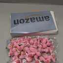 Gejoy 25 Pcs Mini Rubber Flamingo Toys Positive Gifts Mini Flamingos Decorations and Encouragement Birthday Motivational Gifts for Colleague Staff Teacher