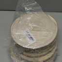 8 Pcs Large Unfinished Wood Slices, 7-8 Inches Wood Slabs for Centerpieces Natural Wooden Circle, DIY Wood Centerpieces for Tables Wedding Party Door Sign Decor