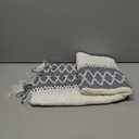 Quinnsus Knit Soft Lightweight Decorative Bed Throw Blankets, Jacquard Textured Boho Summer Throw Blanket with Tassels for Bed, Sofa and Living Room (Grey, 50 x 60 inches)