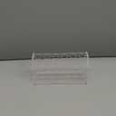 Acrylic Test Tube Holder Rack for 50ml Centrifuge Tubes ClearHolds 21-26mm Tubes (50ml, 6 Wells)