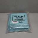 Sanwuta 8 Pcs Zippered Silver Storage Bags Anti Tarnish Silver Pouches Keeper Jewelry Storage Protector Bags (18 x 18 Inch,Lake Blue)