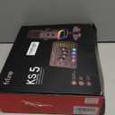 FIFINE Gaming Equipment Bundle, Dynamic XLR/USB Gaming Microphone Set with Streaming Audio Mixer for Podcast Recording Video Vocal, RGB Gamer Set with Volume Fader/XLR Interface for PC-AmpliGame KS5 (Black)