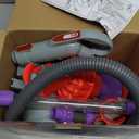 Casdon Dyson DC22 Vacuum Cleaner | Toy Dyson DC22 Vacuum Cleaner For Children Aged 3+ | Features Working Suction, Just Like The Real Thing,Grey/Purple/Red