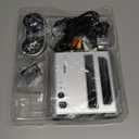 Retro-Bit Retro Duo 2 in 1 Console System - for Original NES/SNES, & Super Nintendo Games - Silver/Black