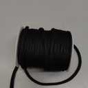 AEVORA 1/8 inch Nylon Rope - 20 Yards(60ft) Strong Utility Poly Cord for Clothes Line, Flag, Pole Camping, Crafting (Black)