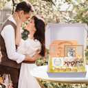 Wedding Gifts, Bride Gifts Engagement Gifts for Couples Anniversary Mr and Mrs Gifts for Groom Picture Frame Glass Ornament Cutting Boards Cheese Knives, Etc