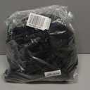 IvyWind Baby Car Seat Cover, Universal Winter Carseat Cover for Babies with Breathable Mesh Window, Cozy and Warm Infant Car Seat Covers for Cold Weather, Kick-Proof Carseat Canopy for Boy Girl, Black